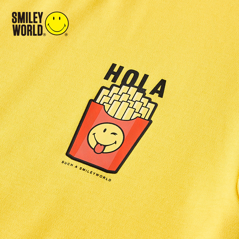 男童黄色长袖T恤