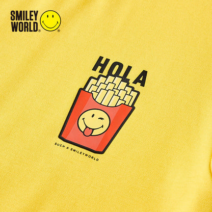 男童黄色长袖T恤