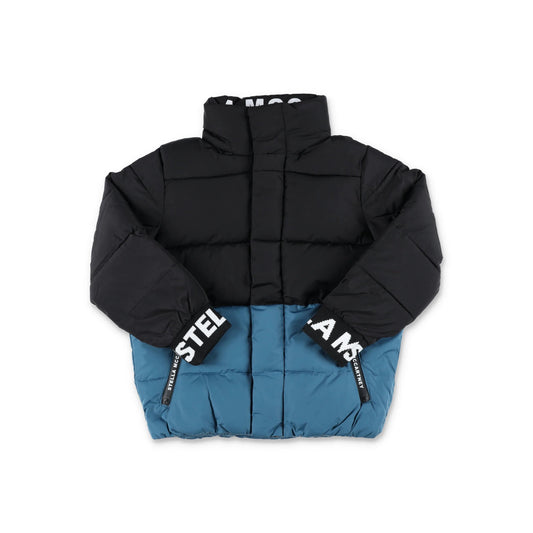 男童黑色Logo棉服