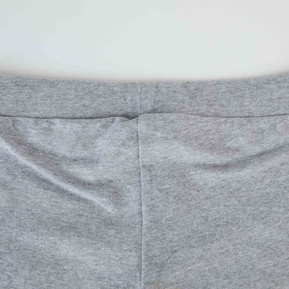 女童灰色Logo棉打底裤