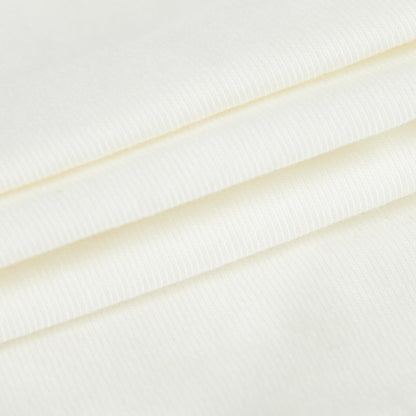 女婴白色Logo棉打底裤