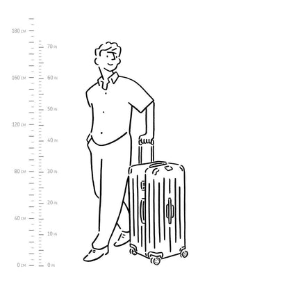RIMOWA 日默瓦 33寸黑色磨砂托运箱