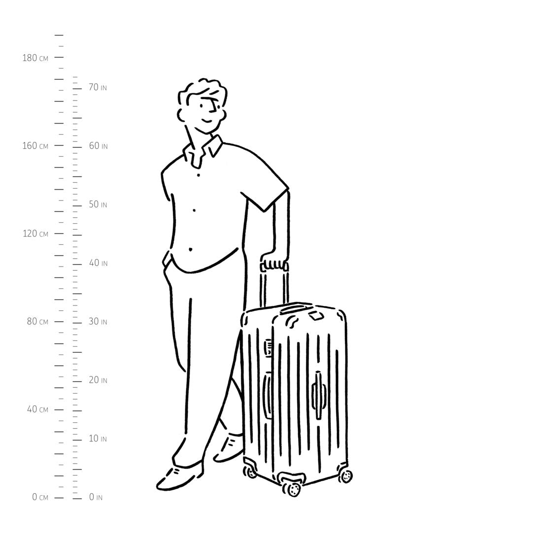 33寸Essential Trunk Plus油田金托运箱