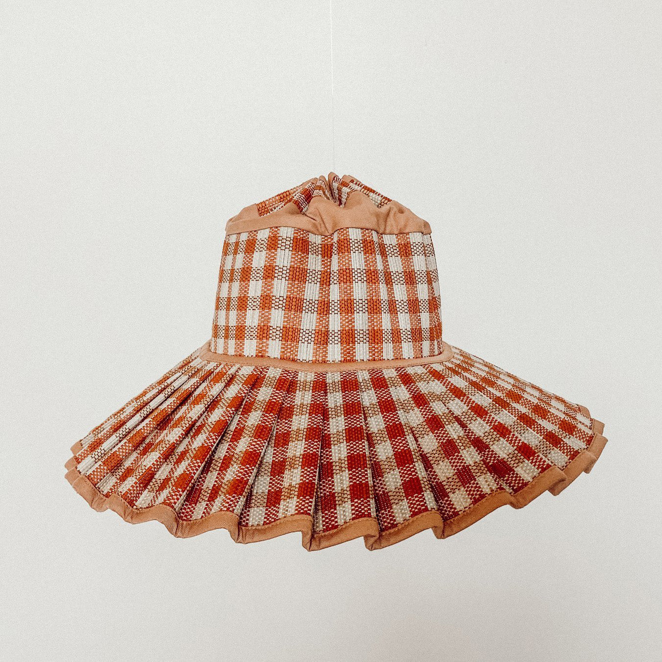 女童橙色'Capri'遮阳帽