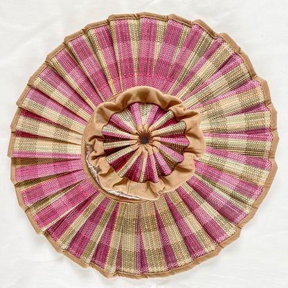 女童紫红色'Capri'遮阳帽