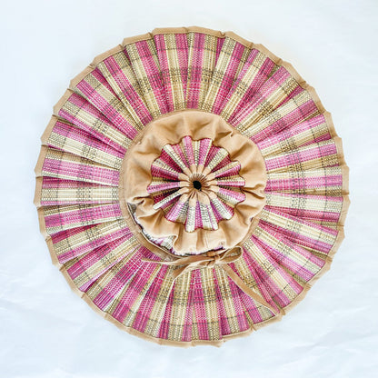 女童粉色'Capri'遮阳帽