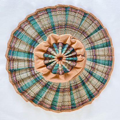 女童绿色'Capri'遮阳帽