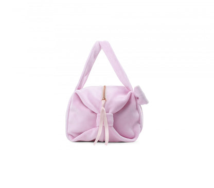 女童粉色蝴蝶结芭蕾舞包