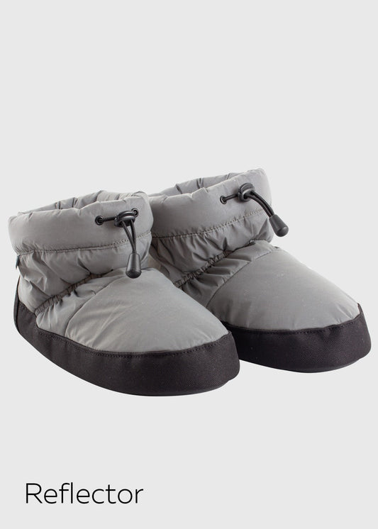 女童灰色芭蕾舞保暖鞋