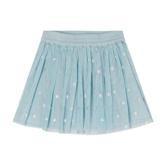女童蓝色星星短裙