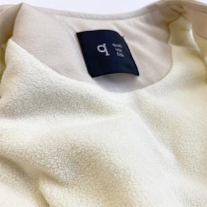 男童白色棉马甲