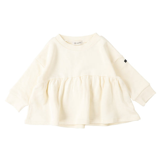 女童白色棉卫衣