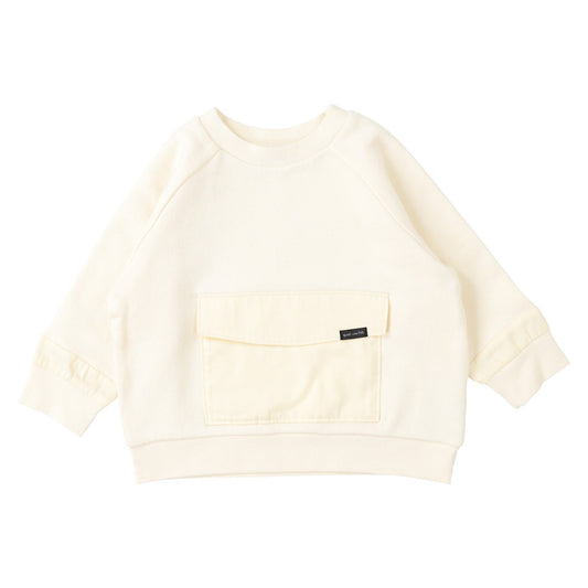 男童白色棉卫衣