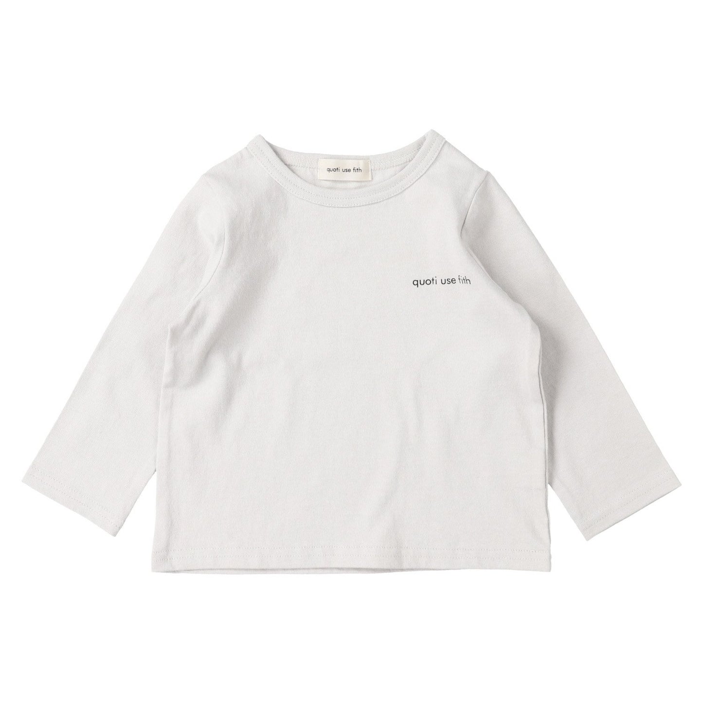 儿童白色棉T恤