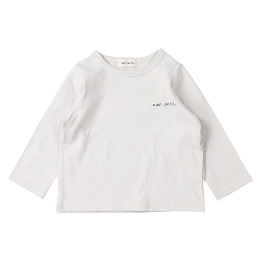 儿童白色棉T恤