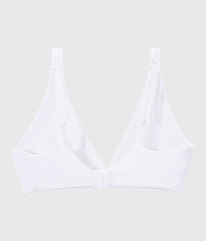 女童白色棉内衣