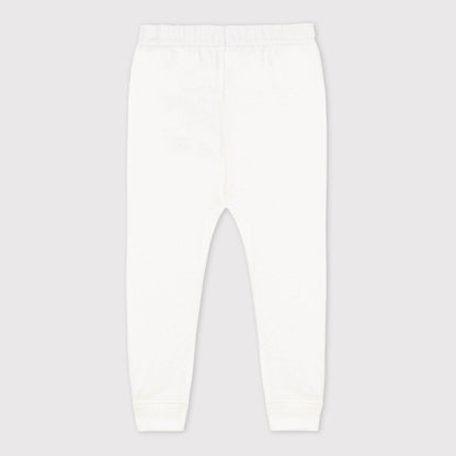 婴儿白色棉打底裤