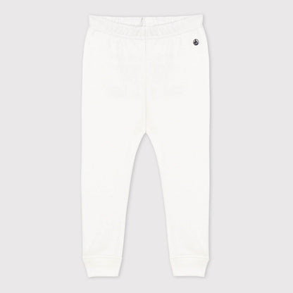 婴儿白色棉打底裤