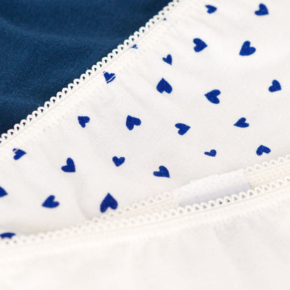 女童白色棉内裤套装(3件)