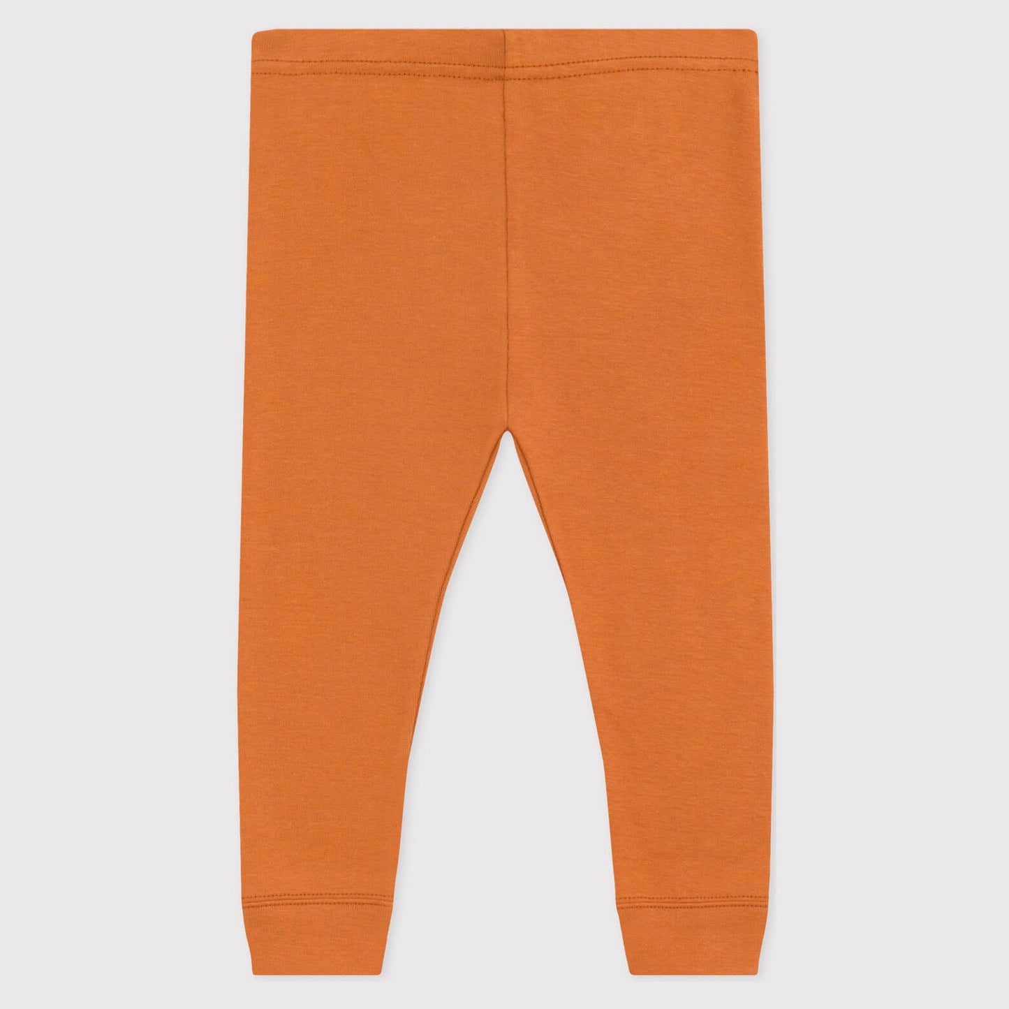 女婴橙黄色棉打底裤