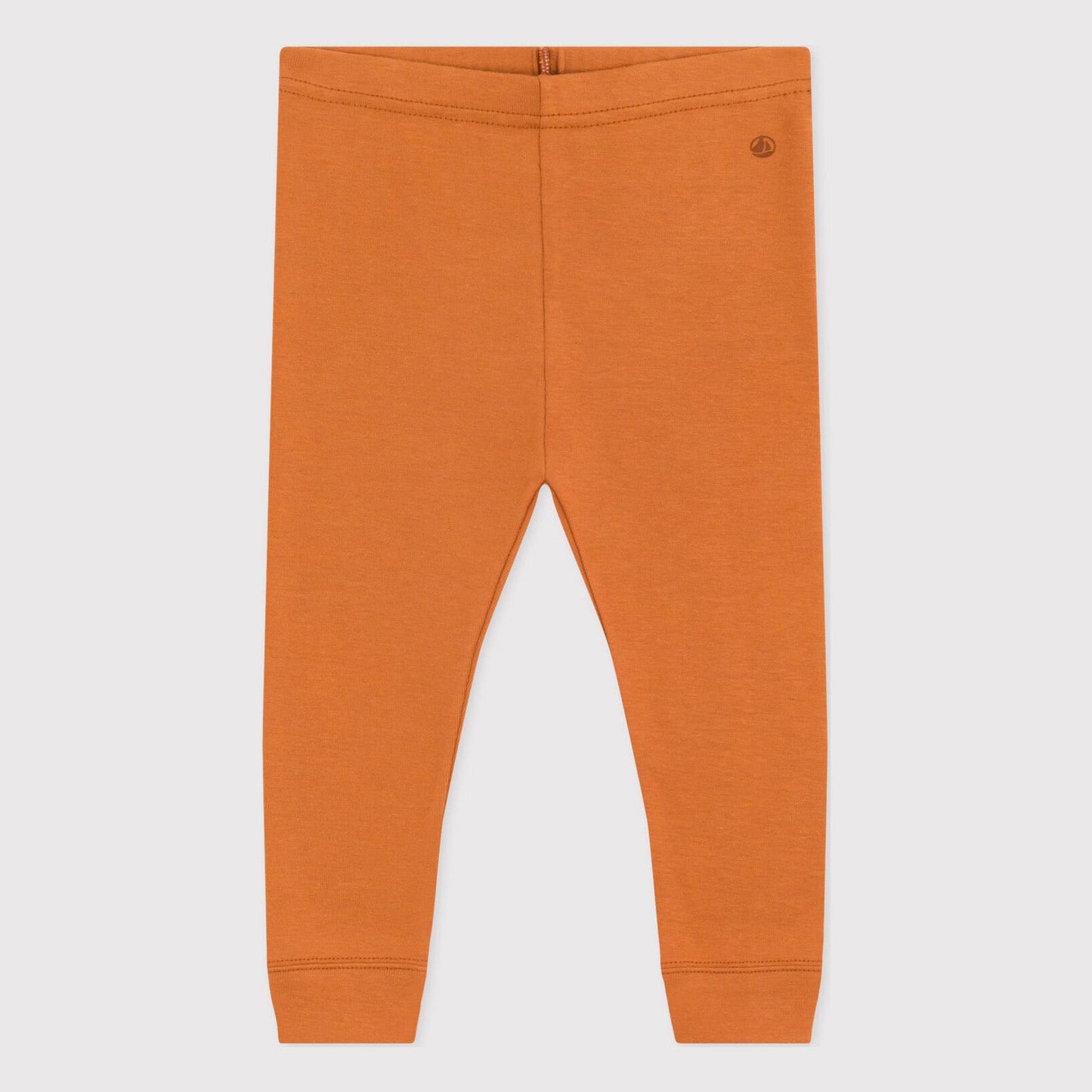 女婴橙黄色棉打底裤