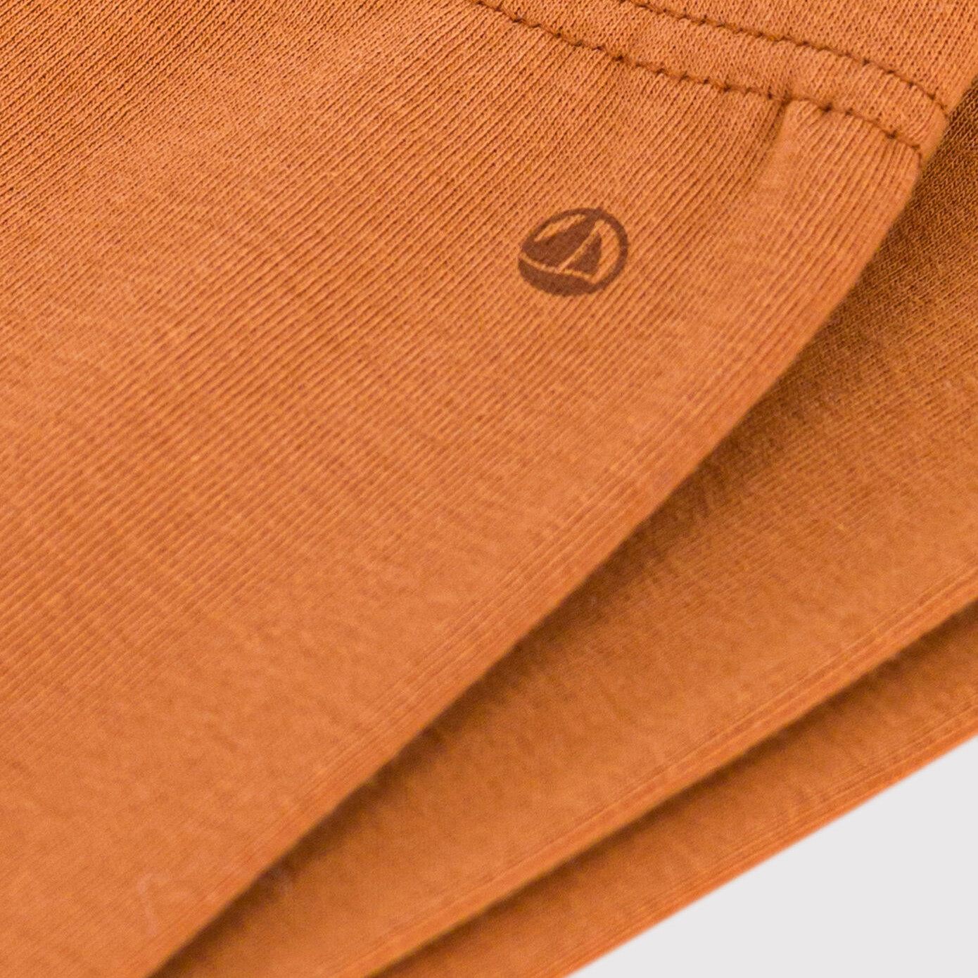 女婴橙黄色棉打底裤