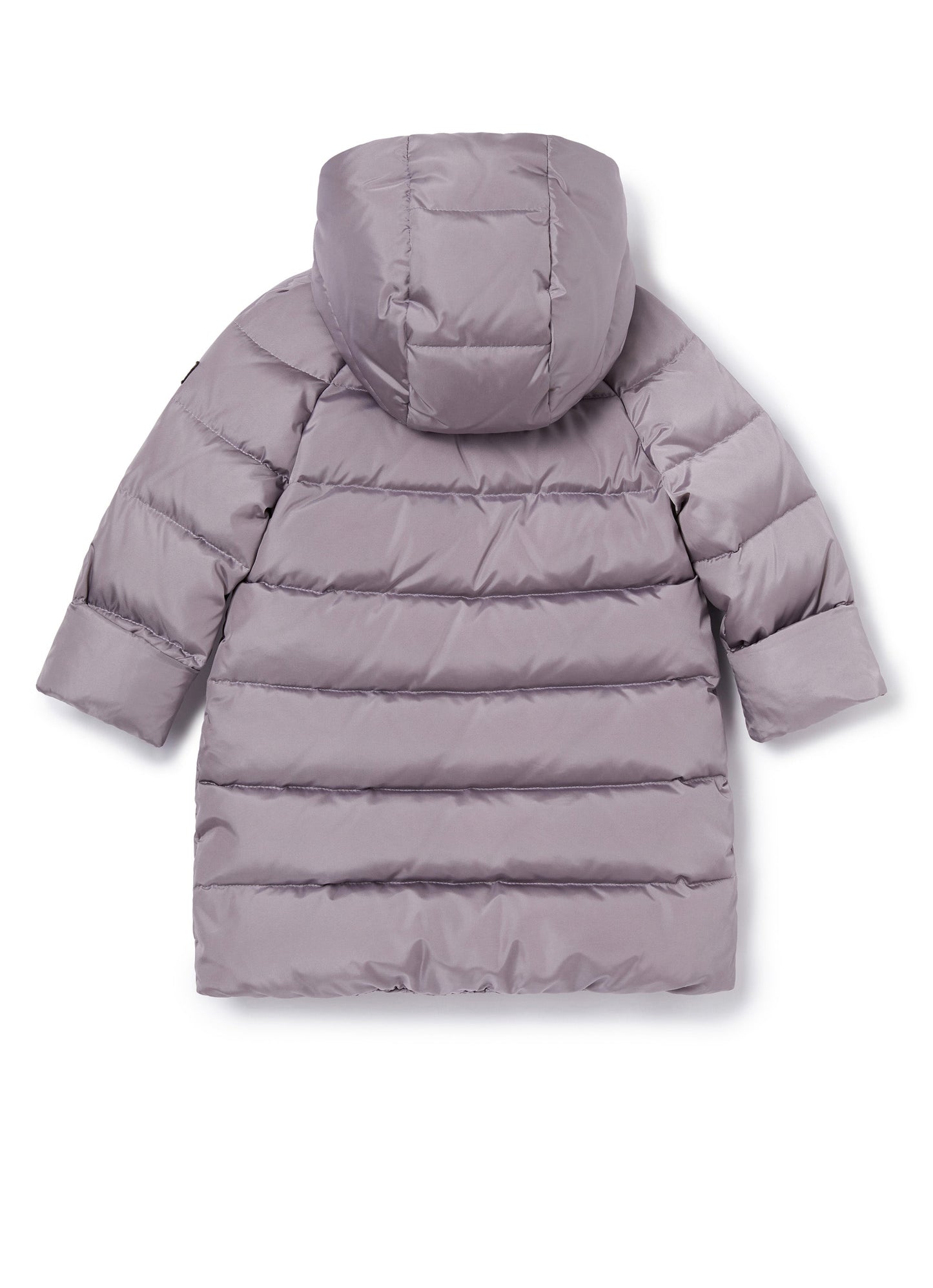 Girls Mauve Padded Down Coat