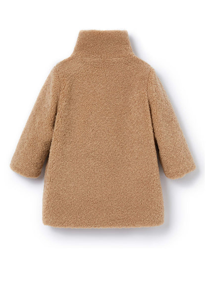 Girls Bran Beige Coat