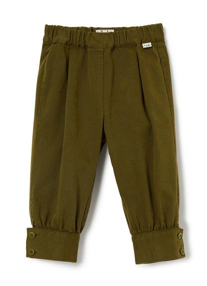 Girls Hunter Green Trousers