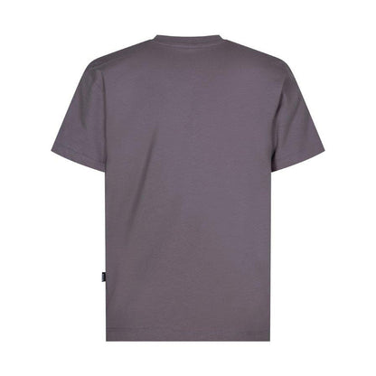 儿童深灰色Logo棉T恤