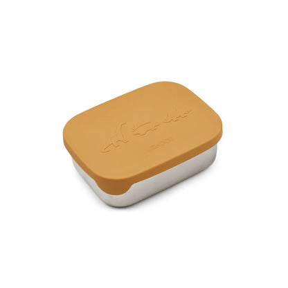 儿童黄色恐龙饭盒