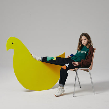 儿童藏青色牛仔裤