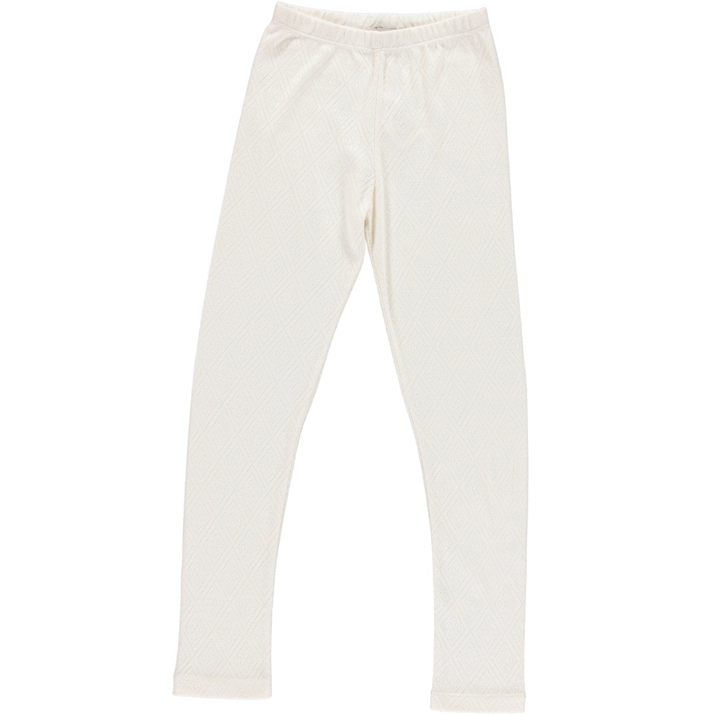 女童白色棉打底裤