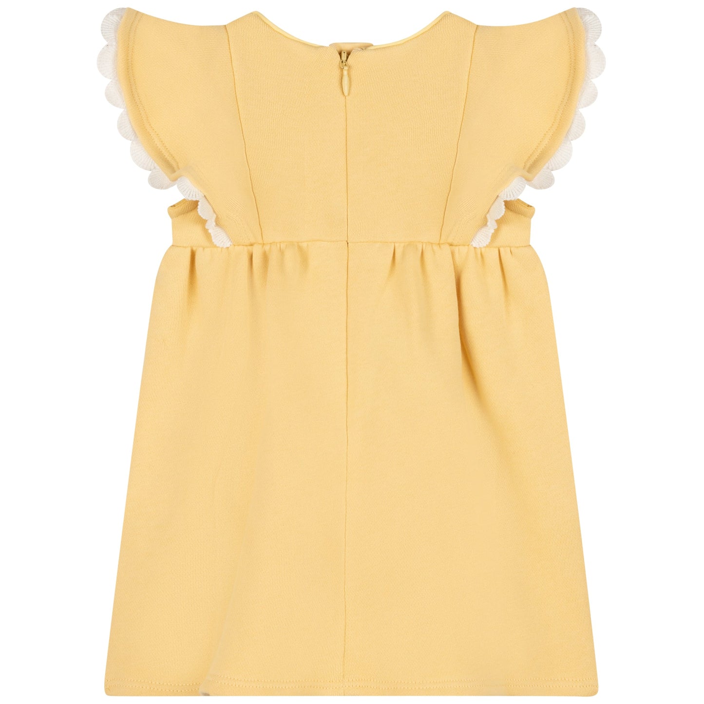 女婴黄色Logo连衣裙