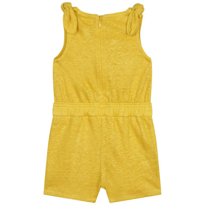 婴儿黄色连体衣