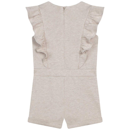 女婴米色连体衣