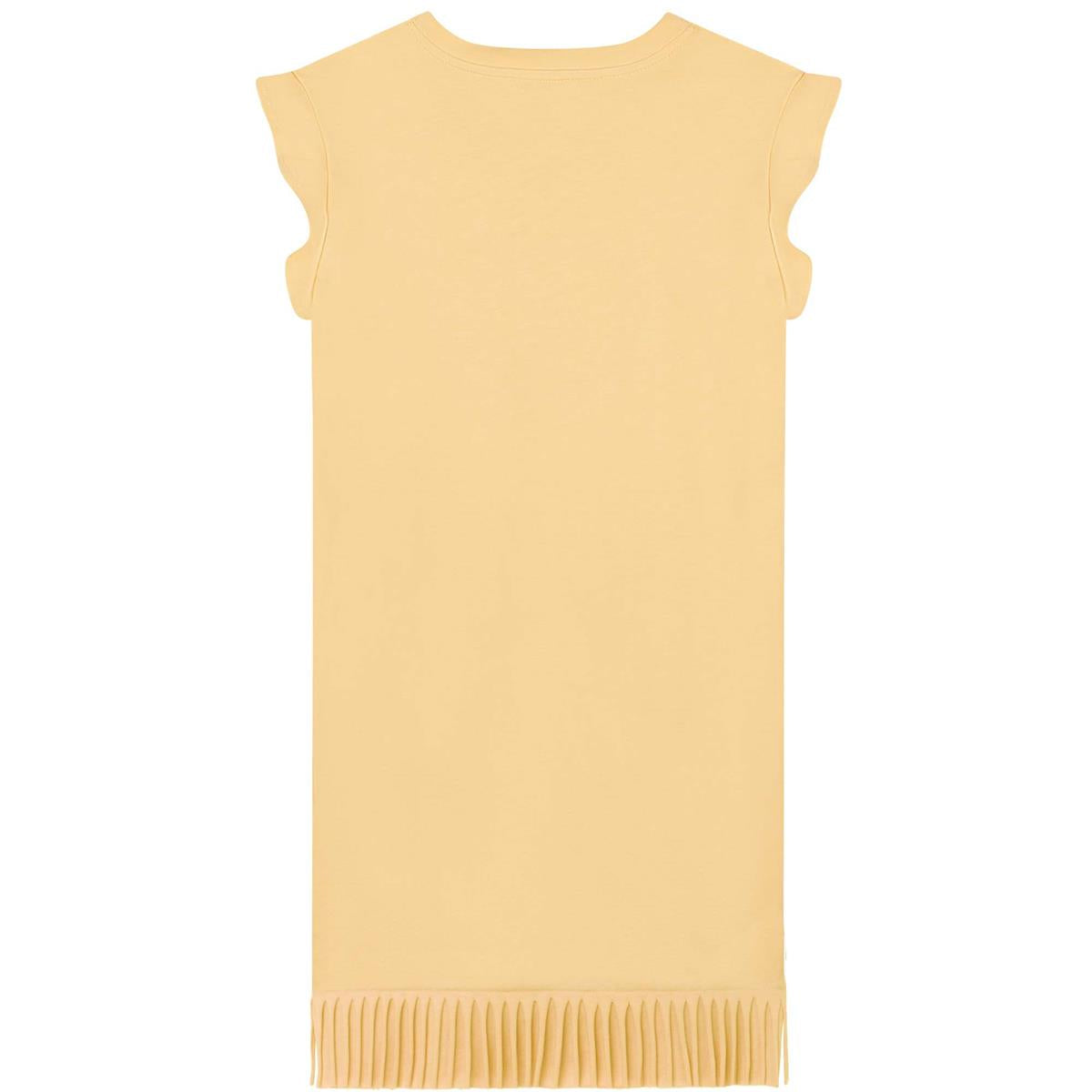 女童黄色连衣裙