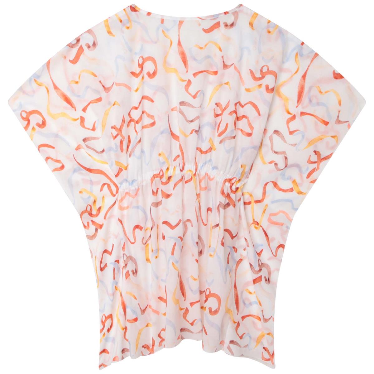 女童白色连衣裙