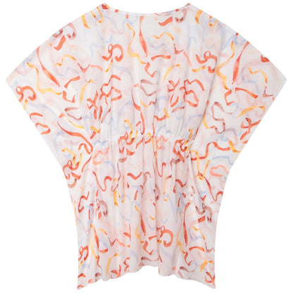 女童白色连衣裙