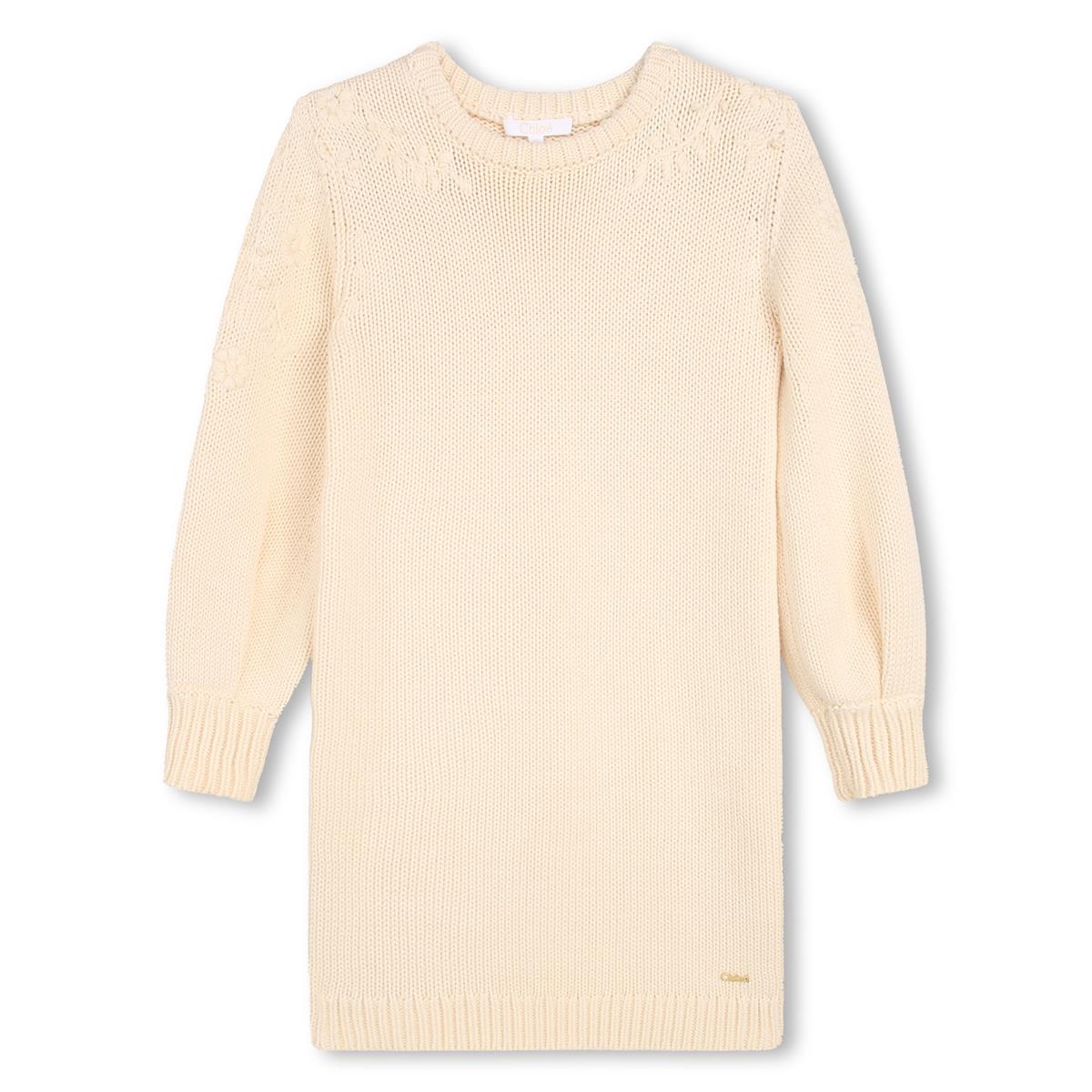 女童白色连衣裙