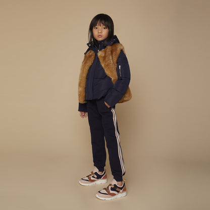 Girls Navy Sweatpants