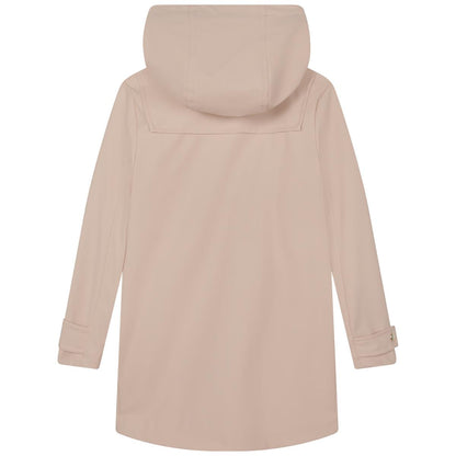 女童粉色连帽夹克