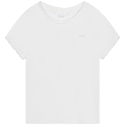 儿童白色T恤