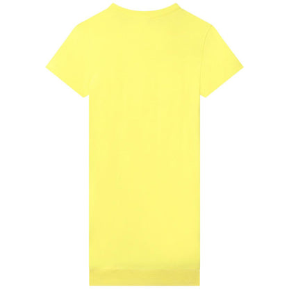 女童黄色连衣裙