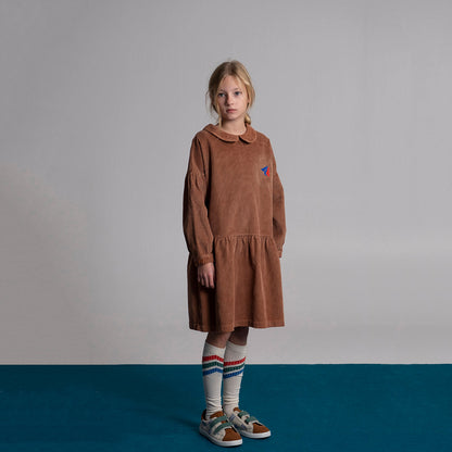 儿童白色条纹棉袜