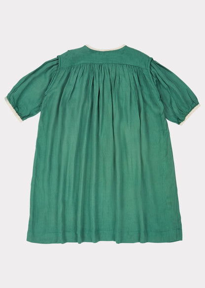 Girls Green Dove Dress