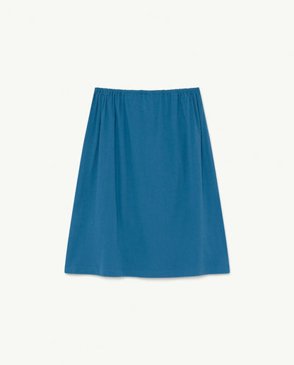 女童蓝色瓢虫印花短裙