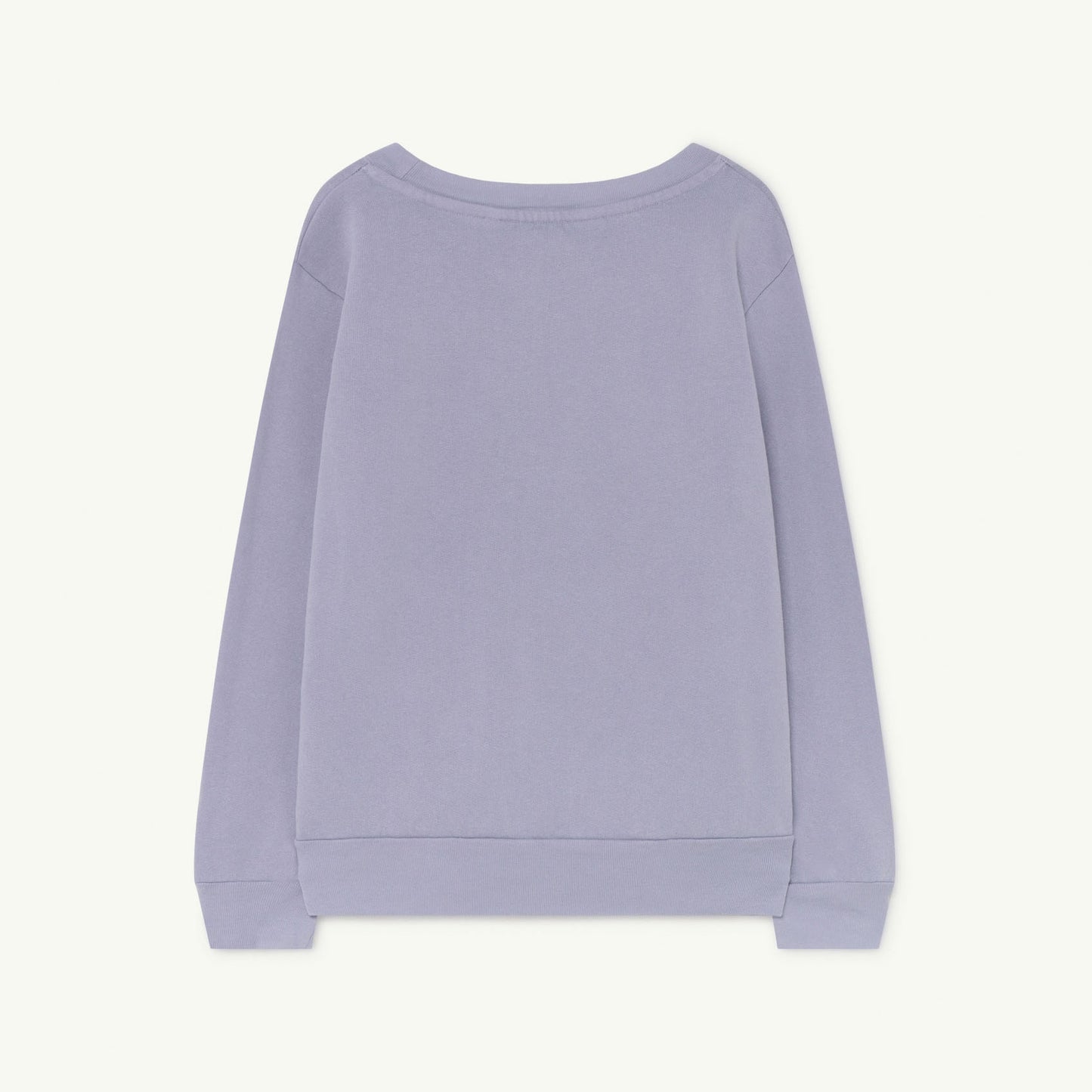 儿童紫色印花棉卫衣