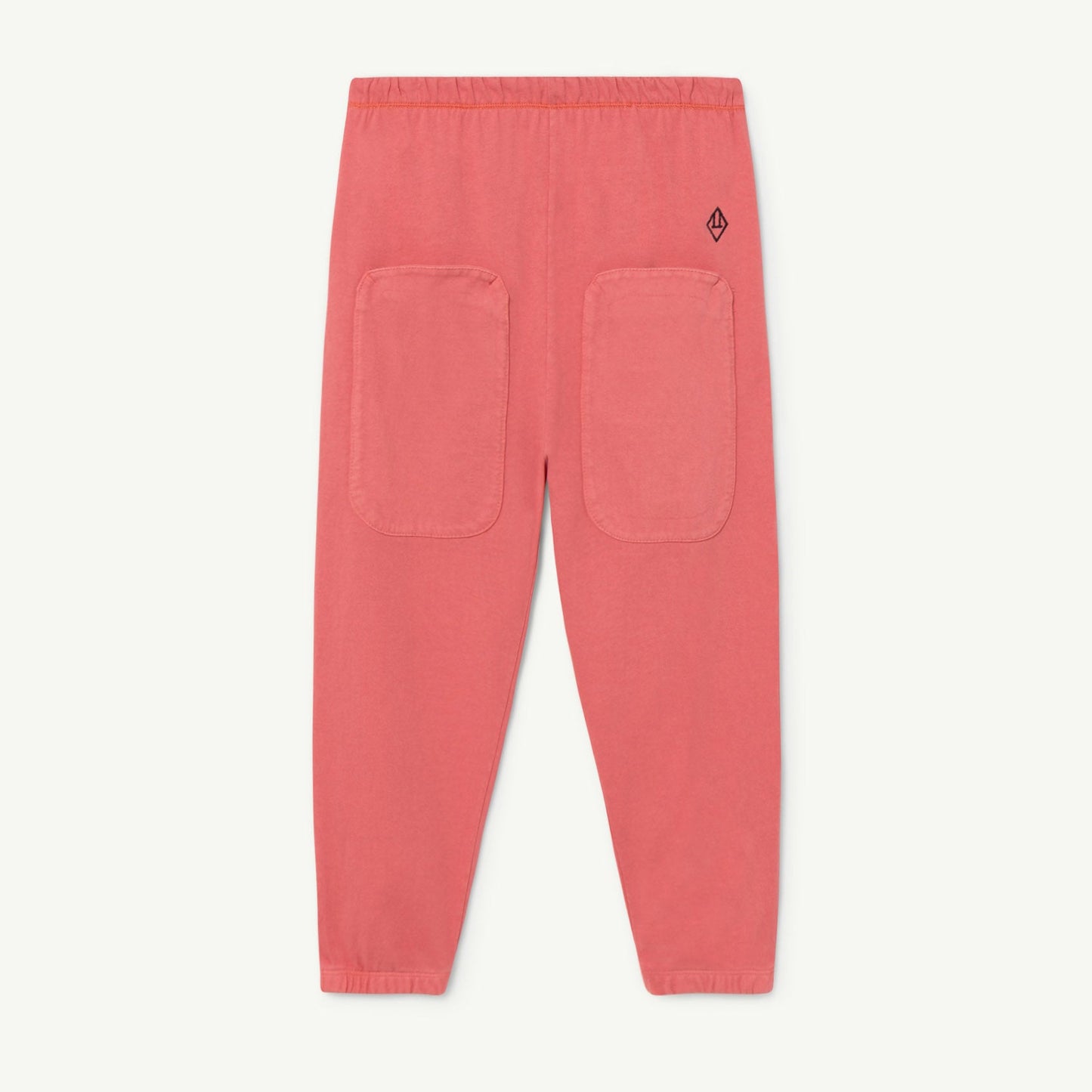 儿童粉色Logo棉长裤