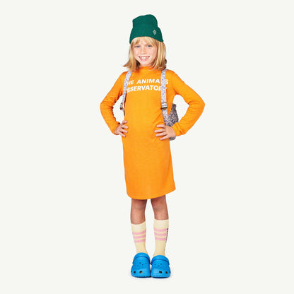 儿童黄色Logo棉袜